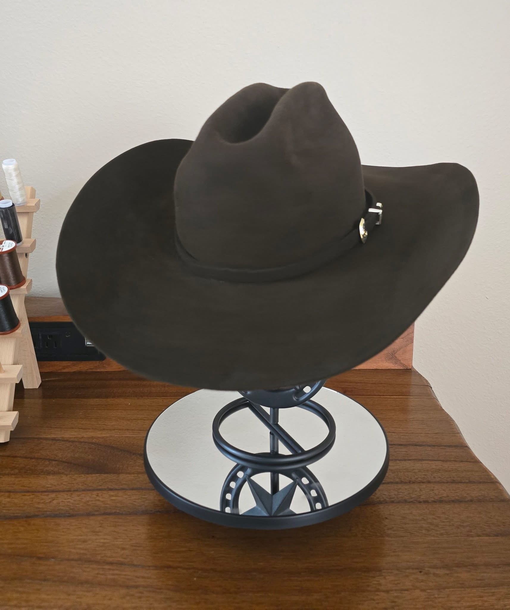 "The Big Dog" - Western Weight in Dark Brown